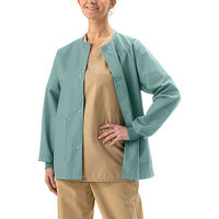 Medline - Unisex Snap-Front Warm Up Jacket