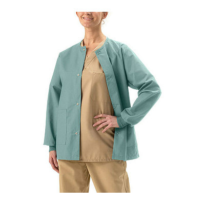 Medline - Unisex Snap-Front Warm Up Jacket