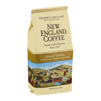 New England Coffee French Vanilla Medium Roasted Freshly Ground
