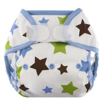Blueberry Coveralls, Hook/Loop, Stars