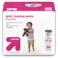 up & up Girls' Training Pants Big Pack Size 2T-3T 58 ct