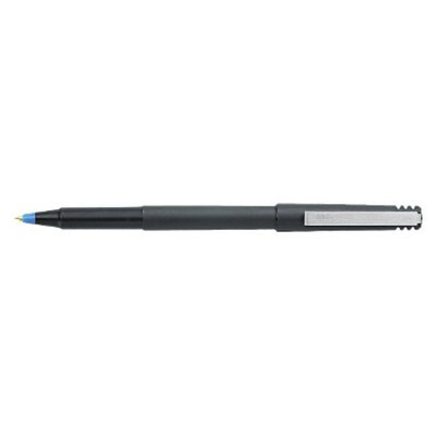Uniball uni-ball Roller Ball Stick Dye-Based Pen, Fine- Blue Ink (12 per Pack)