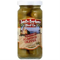 SANTA BARBARA OLIVES Green Almond Stuffed Olives 5 OZ