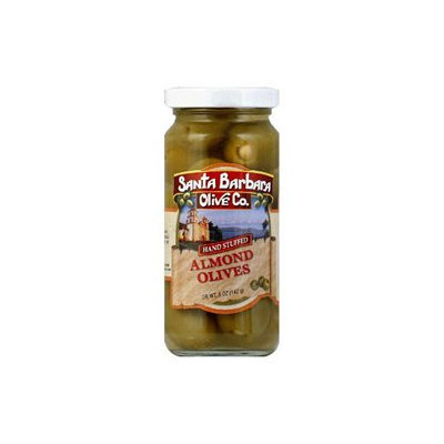 SANTA BARBARA OLIVES Green Almond Stuffed Olives 5 OZ