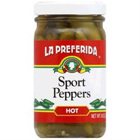 KeHe Distributors 7516 LA PREFERIDA PEPPER SPORT HOT - Case of 12 - 8 OZ