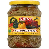 Kehe Distributors ADRO 52759 ADRO SALAD MIXED HOT - Pack of 6 - 23.5 OZ