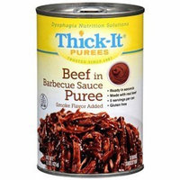 Thick-It Puree: Beef with Barbeque Sauce, Size:(1 case: 12 x 15 oz. cans)