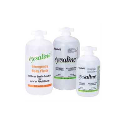 Sperian Protection Sperian Welding Protection Eyesaline Wall Station Refill Bottles - eyesaline 32 oz personaleyewash