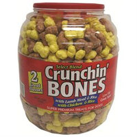 Triumph Pet Dog Treat Crunchin Bones Barrel 2Lb