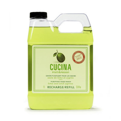 Cucina Lime Zest and Cypress Purifying Hand Wash Refill