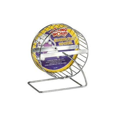 RC Hagen 61700 Living World Chrome Plated Mouse Wheel, 5 in. dia.