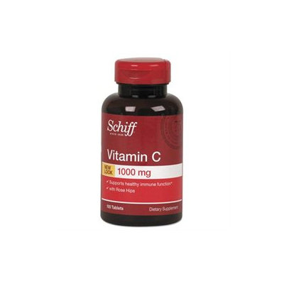 Schiff Products Schiff Vitamin C plus Rose Hips, 1000mg, Tablets