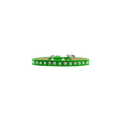 Mirage Pet Products 101-01 10LMG Crystal Ice Cream Collars Lime Green 10
