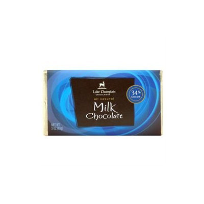 Lake Champlain Choc Choc Bar Mlk 34% Cocoa 3 OZ -Pack Of 12