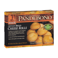 Delicious Bite Pandebono Artisan Bread Cheese Rolls - 8 CT