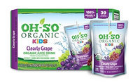 Oh-so Organic Kids JCE DRNK, OG2, CLRLY GRAPE, (Pack of 5)