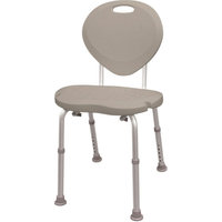 AquaSense Adjustable Bath and Shower Chair with Non-Slip Comfort Seat and Backrest