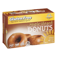Kinnikinnick Foods Gluten Free Maple Glazed Donuts - 6 CT