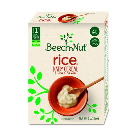 Beech-Nut® Stage 1 Single Grain Rice Baby Cereal
