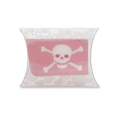 Primal Elements Handmade Vegetable Glycerin Soap Skull & Bones (Pink)
