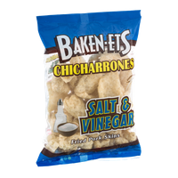 Baken-Ets Chicharrones Salt & Vinegar Fried Pork Skins