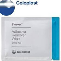 Coloplast Brava Adhesive Remover Wipe Part No. 120115 Qty 30 Per Box