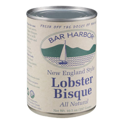 Bar All Natural Harbor New England Style Lobster Bisque Soup