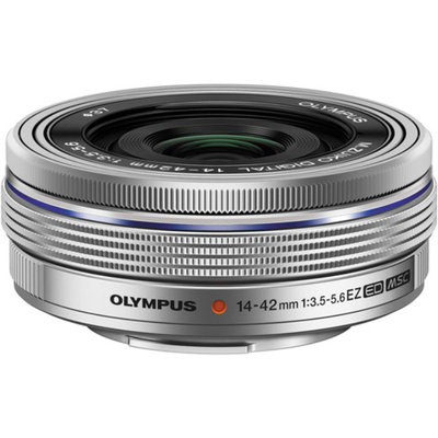 Olympus M.Zuiko 14-42mm f/3.5-5.6 EZ Digital Zoom Lens (Silver)