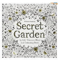 Secret Garden: An Inky Treasure Hunt and Coloring Book