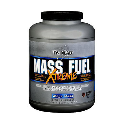 Twinlab Mass Fuel Xtreme Dietary Supplement Powder Chocolate Surge