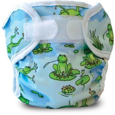 Bummis Super Whisper Wrap, Froggy Pond, 7-10 Pounds