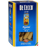 De Cecco Rigatoni Pasta, 16 oz (Pack of 10)
