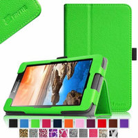 Fintie Lenovo IdeaTab A7-50 / A7-40 7-Inch Android Tablet Folio Case - Premium Leather Stand Cover, Green
