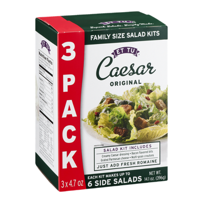 Et Tu Caesar Salad Kit Original - 3 CT