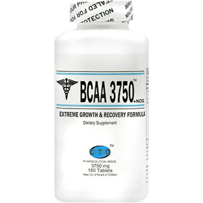 CTD BCAA 3750 Extreme Growth and Recovery Dietary Supplement Tablets