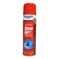 Equate Sensitive Skin Shave Gel with Aloe, 7 oz
