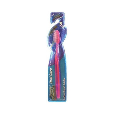 Oral Care Toothbrush Clear Handle (3-Pack)