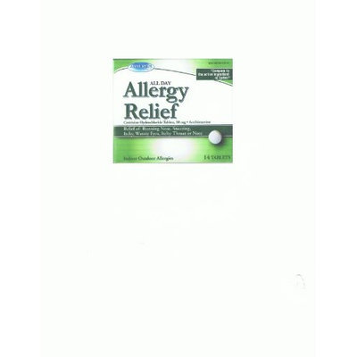 Assured Allergy Relief Cetirizine Hydrochloride Tablets 10 mg Antihistamine Assured Allergy Relief Compare to Zyrtec 10 Mg