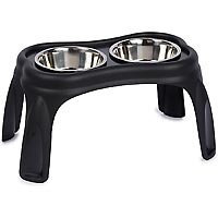 Ourpet's Company Cosmic Pet 808112 Cosmic 12 Bone Feeder Black