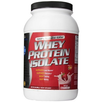 Integrated Supplements CFM Whey Protein Isolate Diet Supplement, Wild Straw, 2 Pound