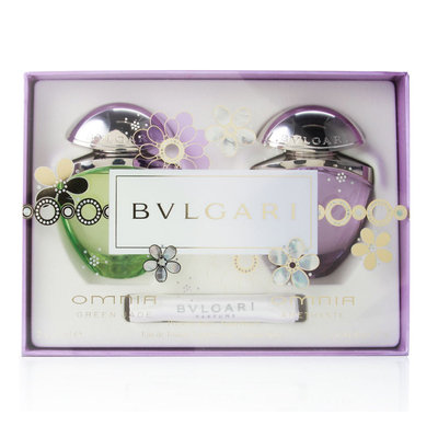 Bvlgari Omnia Green Jade and Omnia Amethyste Collection
