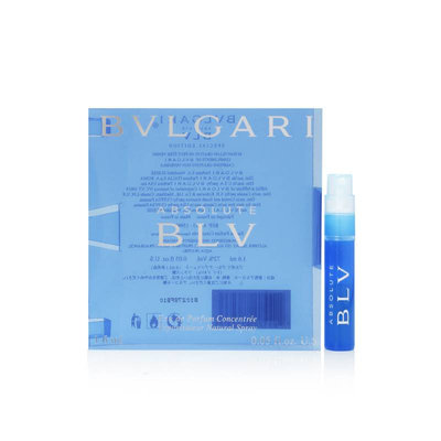 Bvlgari BLV Absolute by Bvlgari for Women EDP Concentree Vial Spray (for Women)