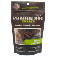 Prairie Dog Chicken Jerky Bites Dog Treats, 4 oz.