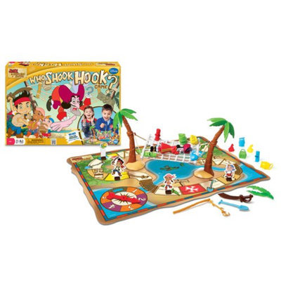 The Wonder Forge Jake and The Never Land Pirates Who Shook Hook Adventure Board Game