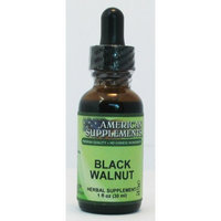 Black Walnut No Chinese Ingredients American Supplements 1 oz Liquid