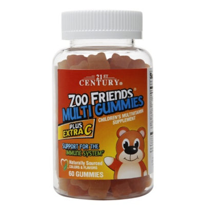 21st Century Zoo Friends Multi Gummies Plus Extra C