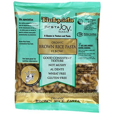 Tinkyada Organic Brown Rice Elbow, 12-Ounce Packages (Pack of 12)