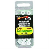 ARROW FASTENER CO. 40 Count 1/8 Steel Washers