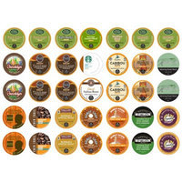 Crazy Cups Decaf Sampler, Single-cup coffee for Keurig Single serve cup Brewers (Pack of 35)