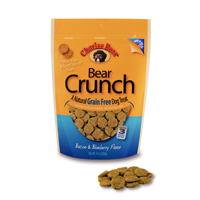 Charlee Bear Grain Free Bacon & Blueberry Bear Crunch Dog Treats, 8 oz.